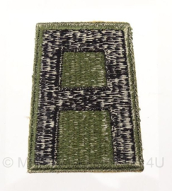 WO2 US 1st Army embleem - 5 x 7,5 cm - origineel