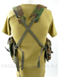 Defensie en KMARNS Korps Mariniers chestrig DPM Woodland - merk Web-Tex - gebruikt - origineel