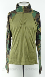 KM Korps Mariniers  KMARNS US woodland forest camo Ubac shirt Permethrine - maat XL - origineel Defensie