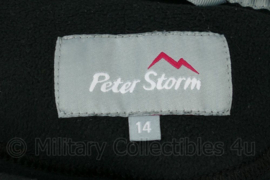 Peter Storm fleece shirt met lange mouw - maat 14 - licht gedragen - origineel