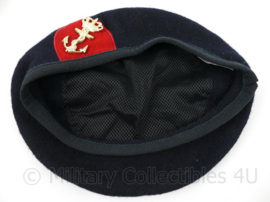 KMARNS Korps Mariniers baret met insigne Hassing BV - 100% wol - maat 55-57 - origineel
