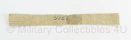 WO2 periode sigarenbandje - 7 cm lang - origineel
