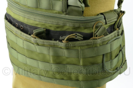 Clawgear MOLLE chest rig groen - verstelbare maat - licht gedragen - origineel