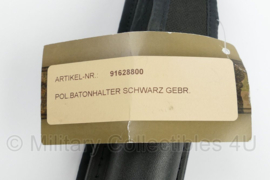 Politie baton slagstok koppel houder - zwart - 6 x 6 x 24 cm - origineel