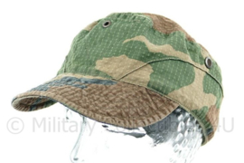 Korps Mariniers forest woodland camo pet cap veldcamouflage -  56 cm. hoofdomtrek - origineel