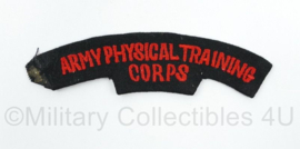 British Army shoulder title ENKEL Army Physical Training Corps - 14 x 3,5 cm - origineel
