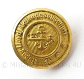 Set van 4 Marine knopen Hapag-Lloyd Aktiengesellschaft - diameter 2 cm - origineel