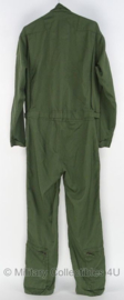 KLU Luchtmacht piloten overall Overall Vlieger Vlamwerend Sage Green 1989 - maker Seyntex - maat 48/184 - licht gedragen - origineel