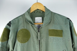 KLU Luchtmacht piloten overall Overall Vlieger Vlamwerend Sage Green - maat 48/192 - maker KPU Bedrijf - licht gedragen - origineel