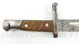 Spaanse M1913 bajonet voor het 7MM 1916 Geweer - Artilleria Toledo -  apart model handgrepen - origineel