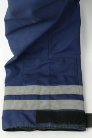 Damen blauwe motorbroek met bovenstuk - maat 51 - origineel