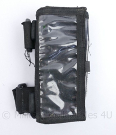 Politie en kmar Arm Map admin pouch zwart - 7,5 x 2,5 x 16,5 cm - origineel