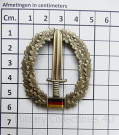 Bundeswehr Barettabzeichen KSK TÄTIGKEITSABZEICHEN Kommando Spezialkräfte - 5½ x 5 cm - origineel