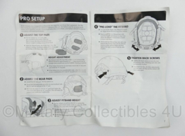 Ops-Core Fast Helmet Operator's manual - origineel