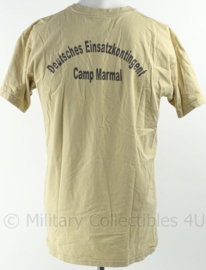 Duitse Bundeswehr shirt Deutsches Einsatzkontingent Camp Marmal - gedragen - maat M - origineel