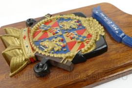 Luxe KM Koninklijke Marine wandbord MK Erfprins - 29 x 19 x 4 cm - origineel