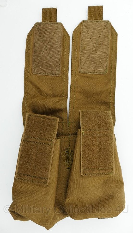 Warrior Assault Systems Coyote Double M4/C7/C8 mag pouch MOLLE  - origineel
