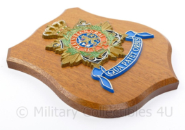 Korps Mariniers wandbord KMARNS  - 14,5 x 1,5 x 14,5 cm - origineel