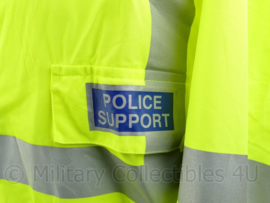 Britse Politie POLICE support jacket lightweigt High Visability  met portofoon houders - nieuw - maat X large Regular - origineel