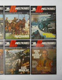 Das Dritte Reich Zweiter Weltkrieg tijdschriften Magazin - Zeitgeschehen in Wort und Bild  - set van 11 stuks - origineel