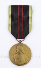 Belgische "De gewapende weerstand 1940-1945" Resistere 1940-1945 brons medaille - Origineel