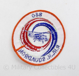 Klu Luchtmacht en Marine embleem 860 Royal Netherlands Navy Squadron  - diameter 8 cm - origineel