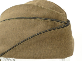 WO2 US officer schuitje OD Green with black/gold piping - maat 60 of 61 cm - replica