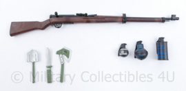 Model miniatuur wapen Sanpachi-Shiki Kohei-ju Japans type 38 rilfe met toebehoren - 23 x 2 x 6,5 cm