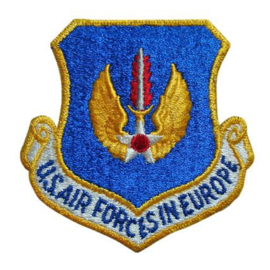 USAir Forces in Europ patch - 7,5 x 7 cm - origineel