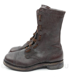 KL Nederlandse leger M57 legerkisten - WO2 US paraboots model - maat 43,44 of 45 - nieuwstaat - origineel