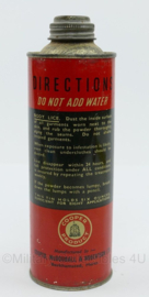 WO2 periode Brits AL63 Anti Louse powder blik MKIII - 5 x 16 cm - origineel