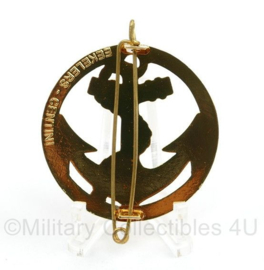 Franse leger baret insigne Marine Nationale - diameter 4,5 cm - origineel