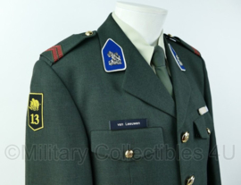 DT2000 uniform set(jas, broek, overhemd)  Cavalerie Huzaren van Sytzama 13e gemechaniseerde brigade met medailles - maat 50  - Origineel