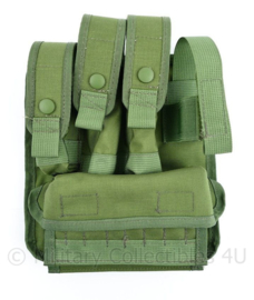 CIRAS Opbouwpaneel Olive Green MOLLE opbouwpaneel combi pat 3x noisegran 1x en shotguntas 2x10 patronen - nieuw - origineel