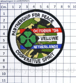 Partnership for Peace cooperative spirit embleem   - origineel