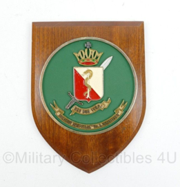 Wandbord Militair hospitaal  - 14 x 1,5 x 19 cm - origineel