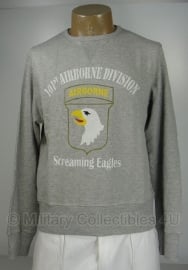 Trui grijs met opdruk 101st Airborne Division - maat Large
