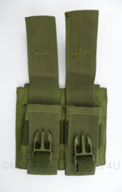 Double 40mm granade pouch MOLLE groen - merk Condor - nieuw - origineel