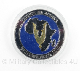 Kmar Marechaussee Veteranendag 2018 Coin - Missies in Afrika- origineel