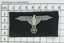 WO2 Duitse Waffen SS pet of schuitje adelaar BEVO ongevouwen - 8 x 4 cm - replica