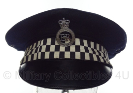 Britse metropolitan police pet met insigne - maat 56 of 59 cm.  - origineel