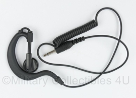 Portofoon headset oortje G-Shape ear piece 1 pin aansluiting- origineel