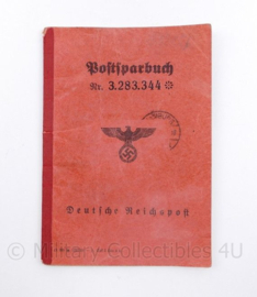 WO2 Duits Postsparbuch document set 4 delig - origineel Wo2 Duits