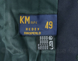 Korps Mariniers Barathea uniformjas met parawing -  Maat 49 -  Origineel