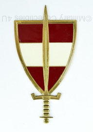 Oostenrijkse Landesverteidigung Academie badge - 11 x 6 cm - origineel
