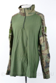 Korps Mariniers UBAC shirt Woodland - maat Large - gedragen - origineel