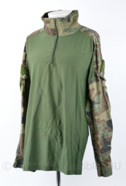 Korps Mariniers KMARNS UBAC shirt Woodland - maat Large - gedragen - origineel