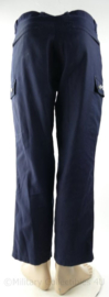 Bundespolizei donkerblauwe operationele broek huidig model - rits stuk, knoop mist - maat 23 - origineel