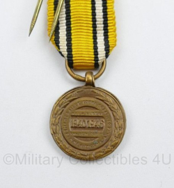 Belgische herinneringsmedaille 1940-1945 mini - 5,5 x 1,5 cm - origineel