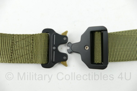 Defensie koppel groen - nieuw model - 115 x 3,5 cm - nieuw - origineel